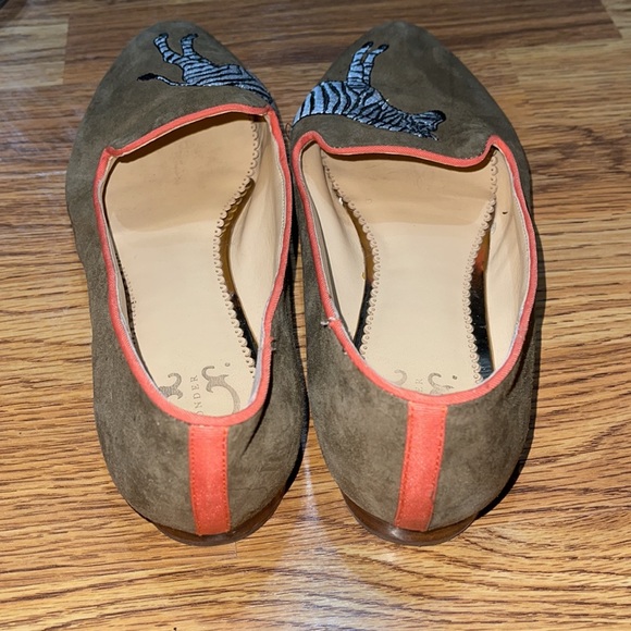 Wonder zebra print suede flats size 8.5. - Picture 4 of 9